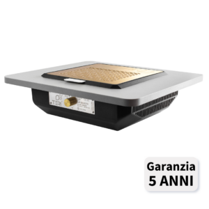 TERI BRILLIANT Aspiratore Unghie ad Incasso - nero/oro