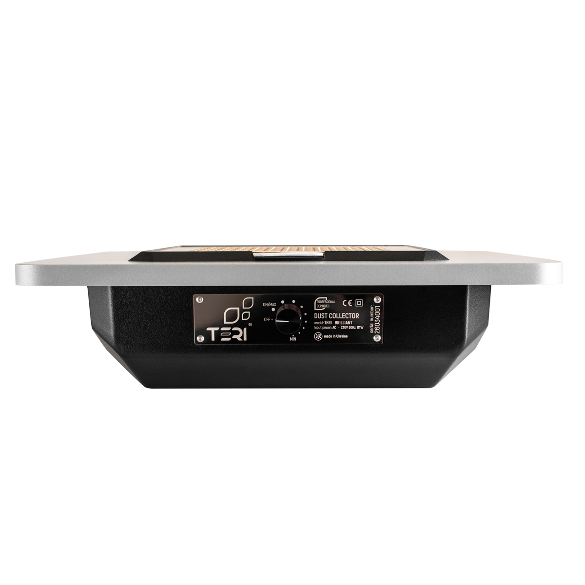 TERI BRILLIANT Aspiratore Unghie ad Incasso - nero/oro - immagine 2